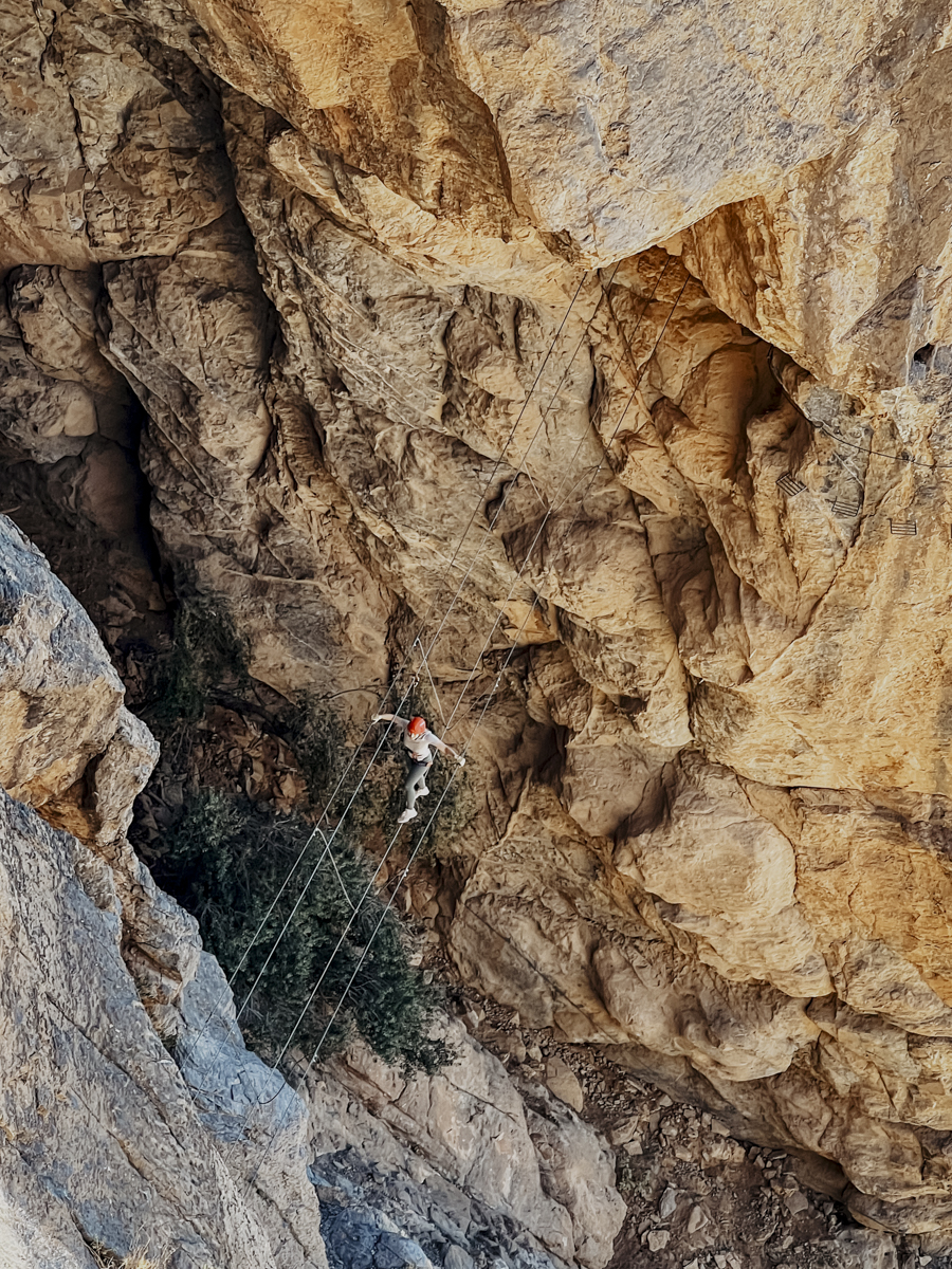 COCOtravel Oman Alila JabalAkhdar Klettersteig 9 COCOtravel Oman Alila JabalAkhdar Klettersteig 9