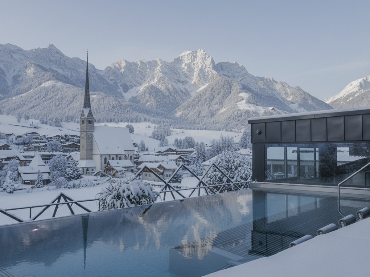wellnesshotel die Hochkönigin MariaAlm Salzburg Relaxpool spa Sauna