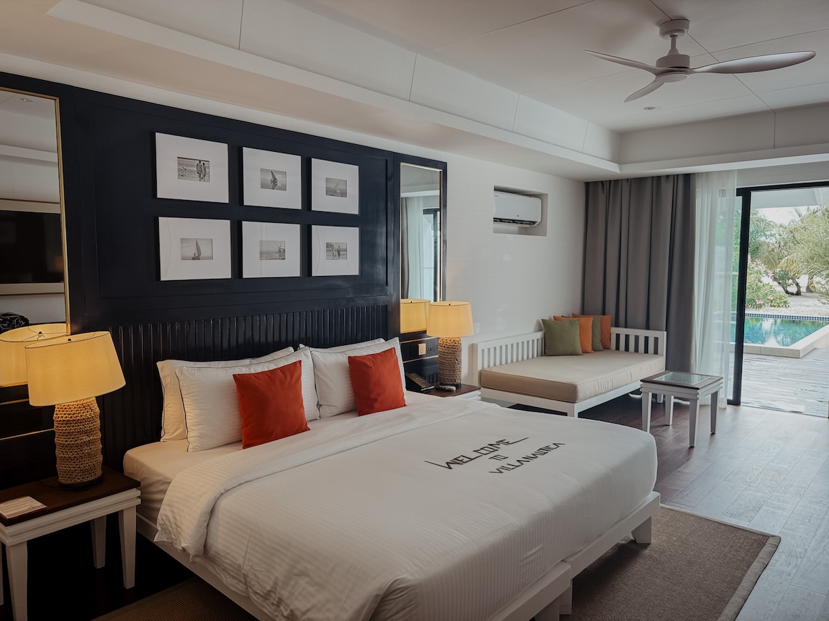 quer COCOtravel villa nautica maldives beachvilla zimmer
