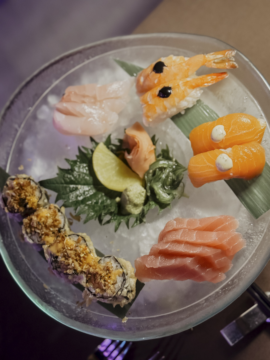 hoch kulinarik bodumas sushiplatte kuredhivaru malediven COCOtravel