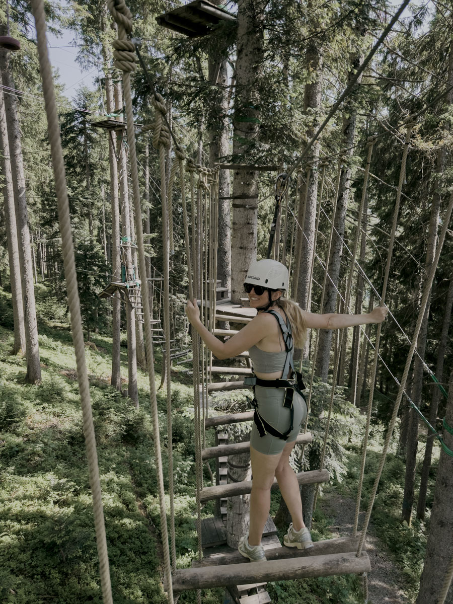 COCOtravel Oesterreich MariaAlm Kletterpark Natrun