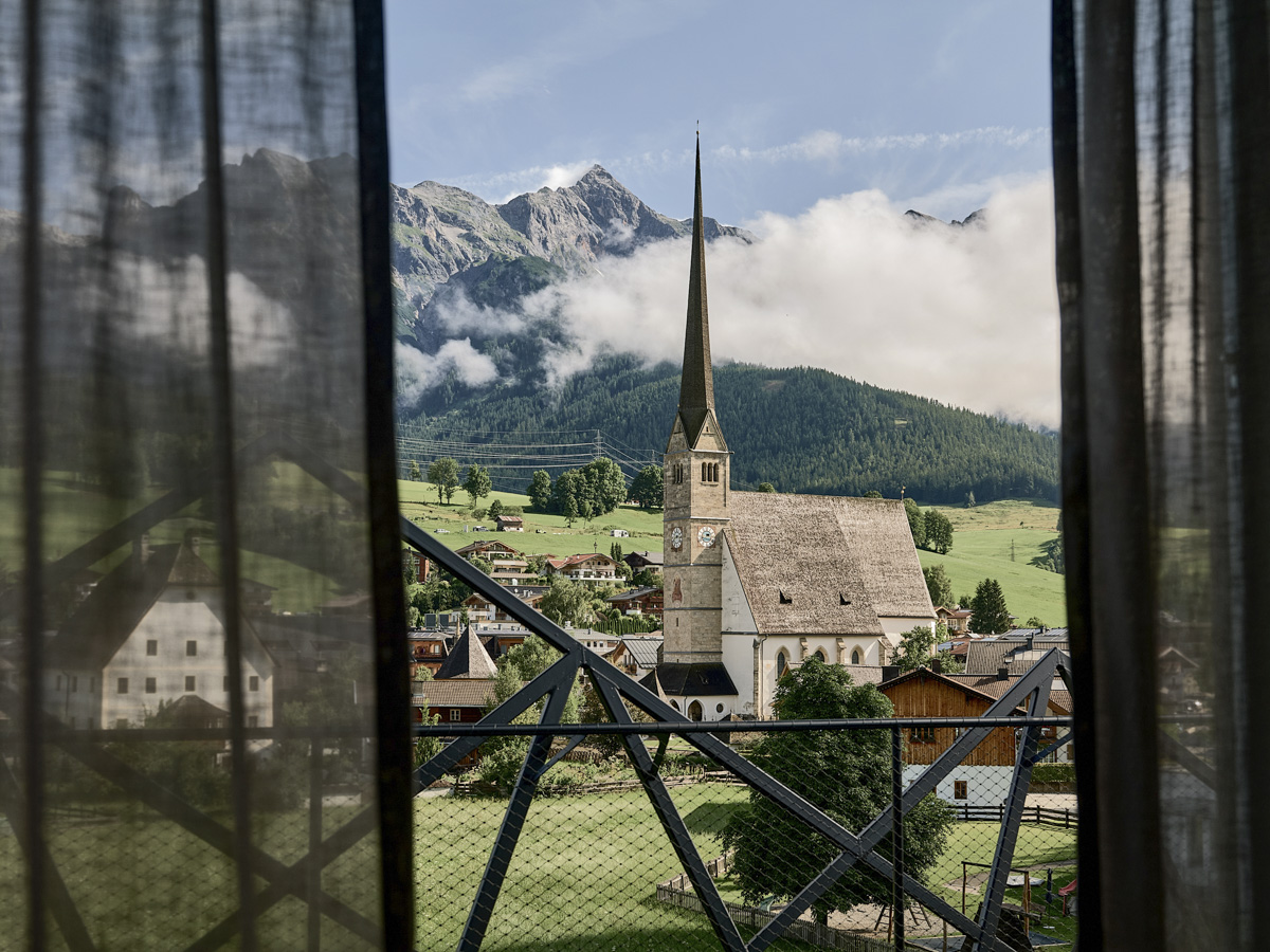 Scenic mountain view at Hochkönigin Maria Alm Austria